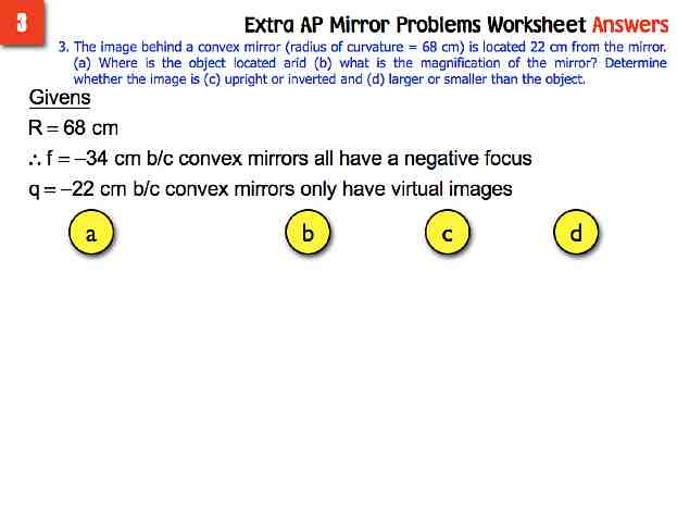 AP Extra Mirror Probs Answers.006-001